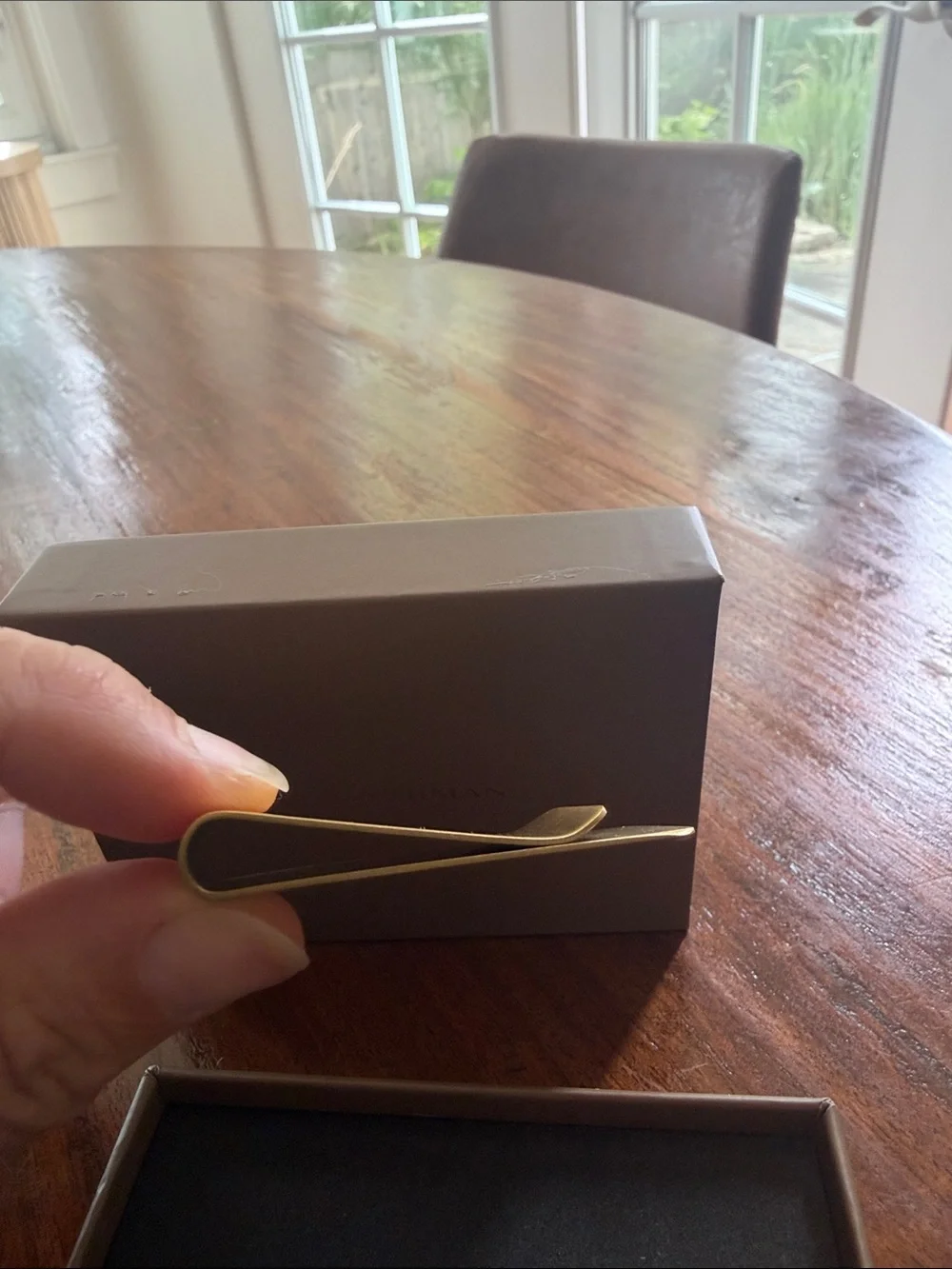 David Yurman Rose Gold Tone Money Clip